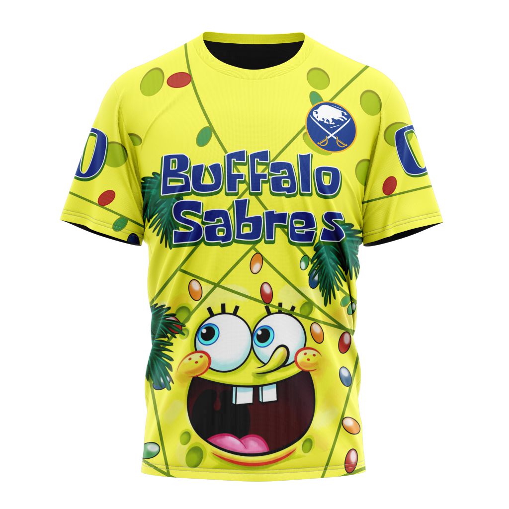 T-shirt Buffalo Sabres | Specialized Jersey With SpongeBob V0122