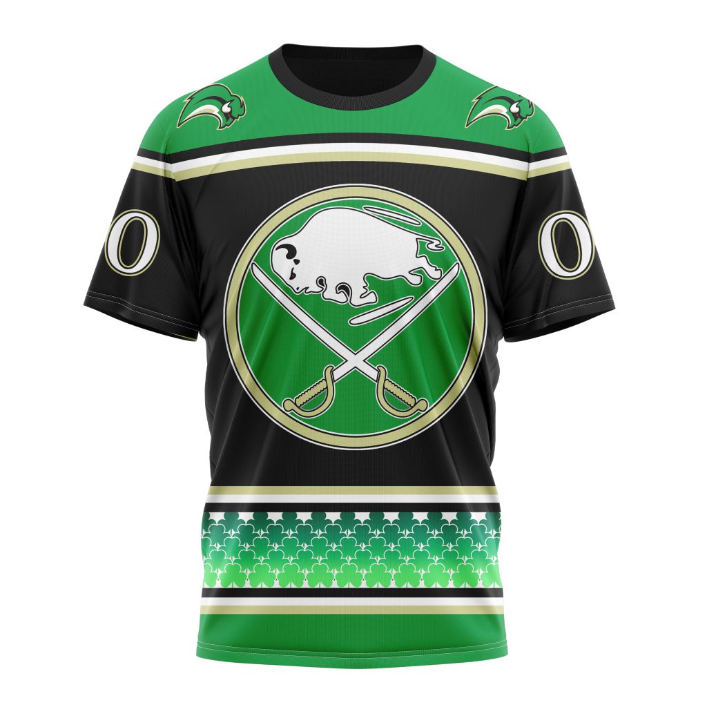 T-shirt Buffalo Sabres | Specialized Unisex Kits Hockey Celebrate St Patrick's Day V0122