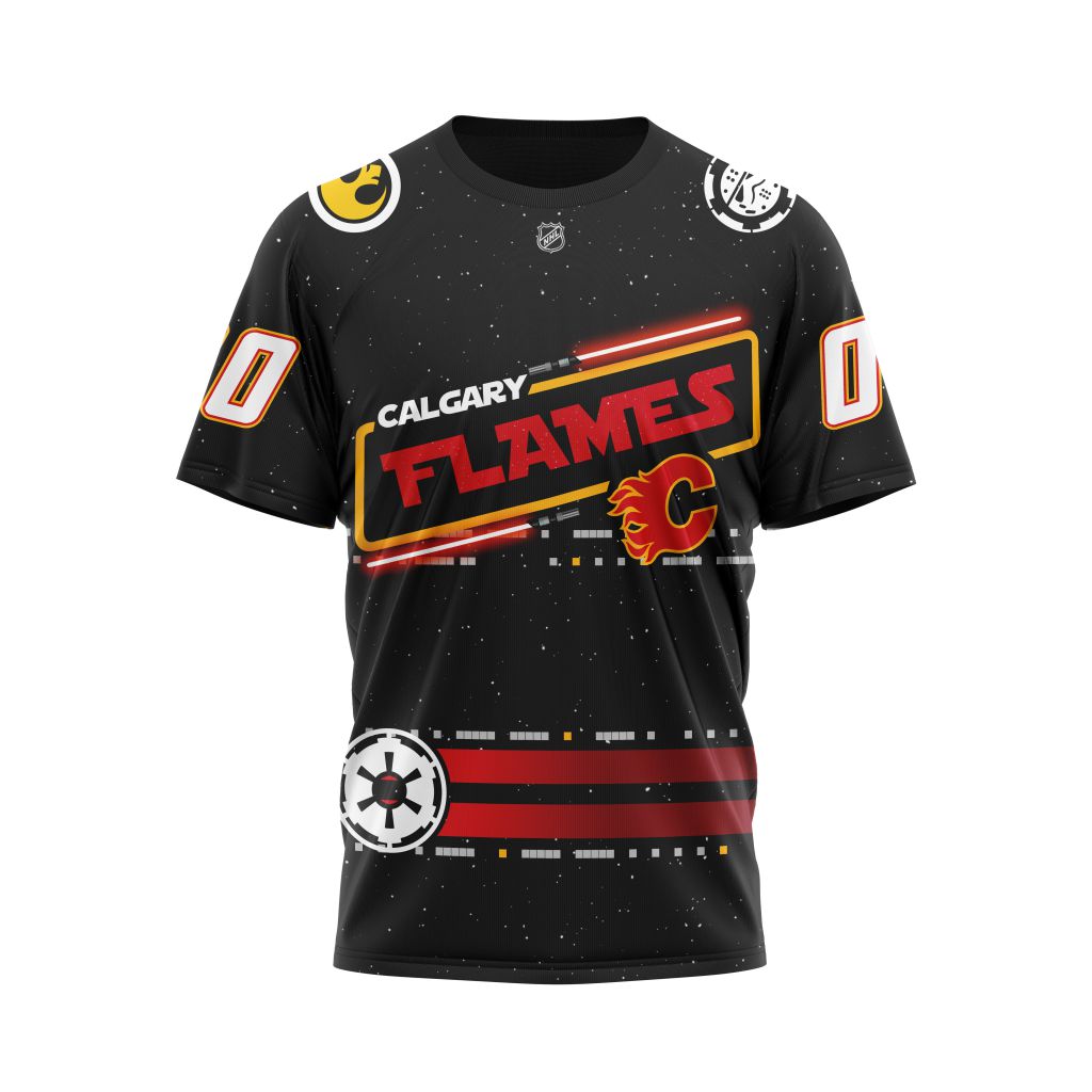 T-shirt Calgary Flames | Star Wars May The 4th Be With You V0122