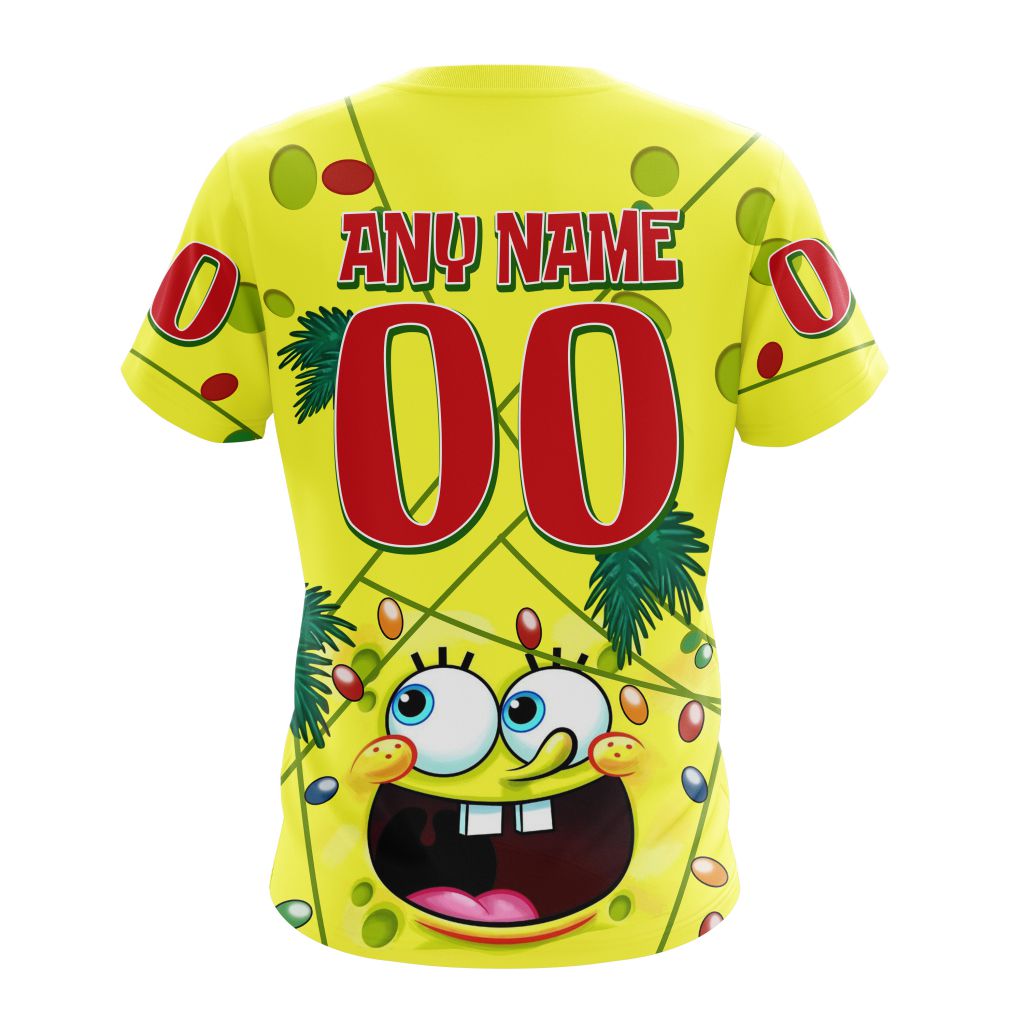 T-shirt Carolina Hurricanes | Specialized Jersey With SpongeBob V0122