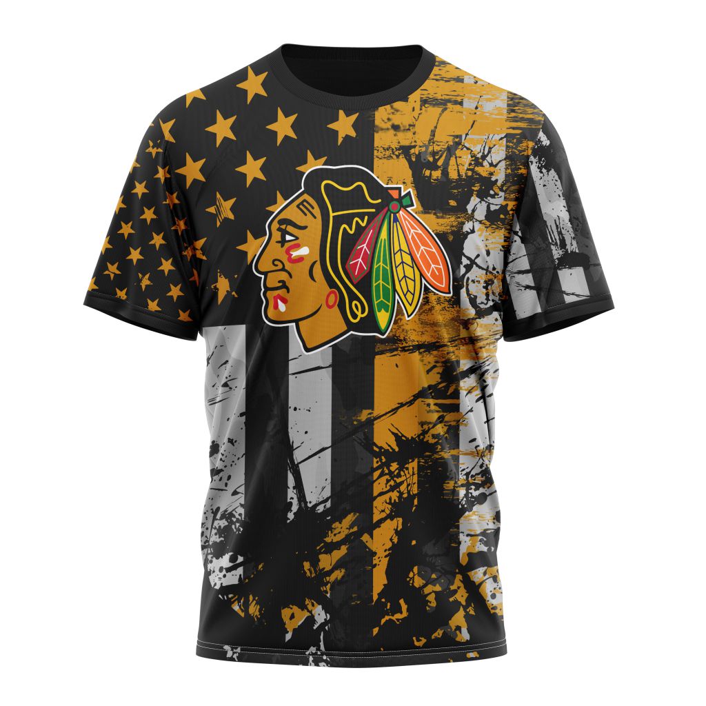 T-shirt Chicago BlackHawks | Specialized Jersey For America