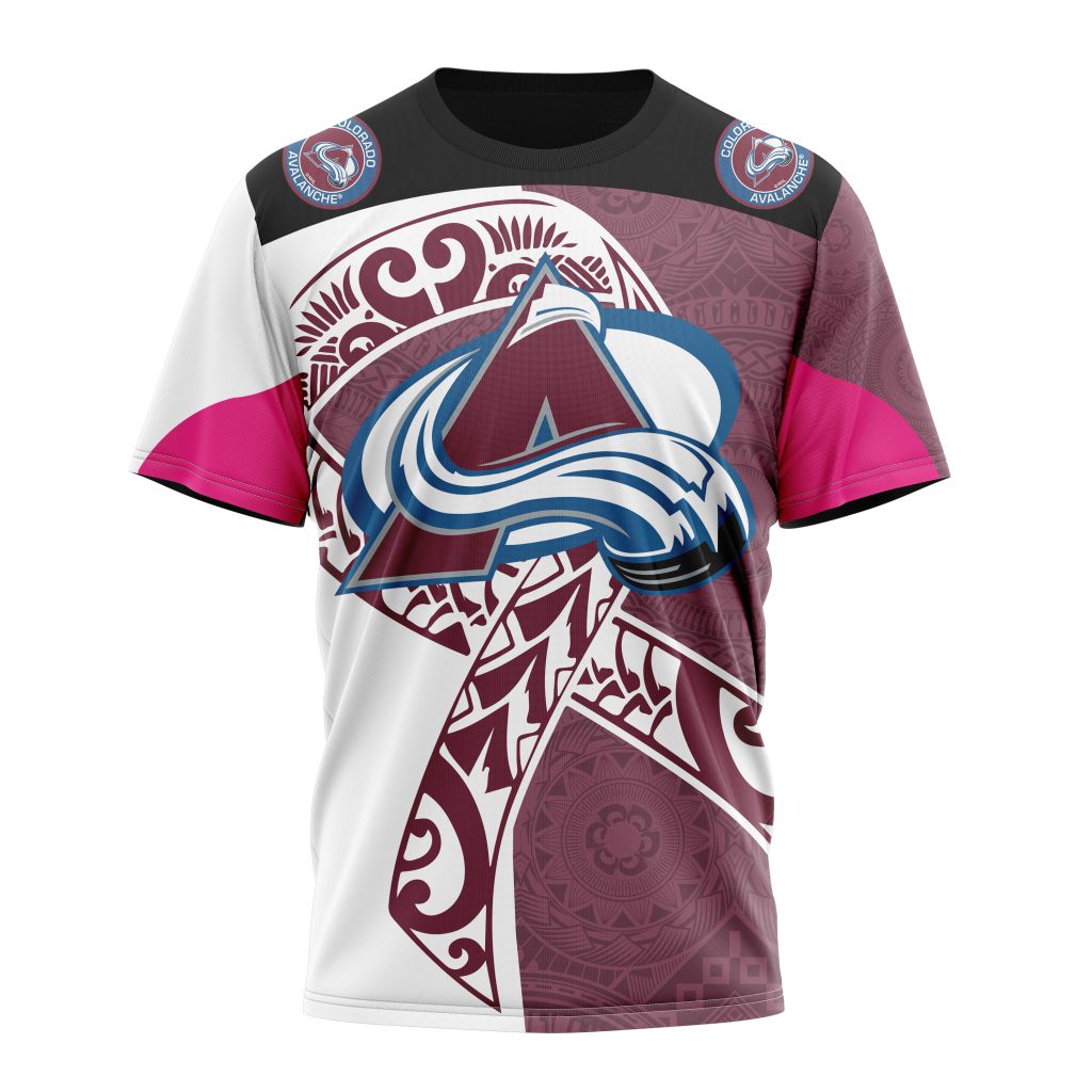 T-shirt Colorado Avalanche | Specialized Samoa Fights Cancer Jersey