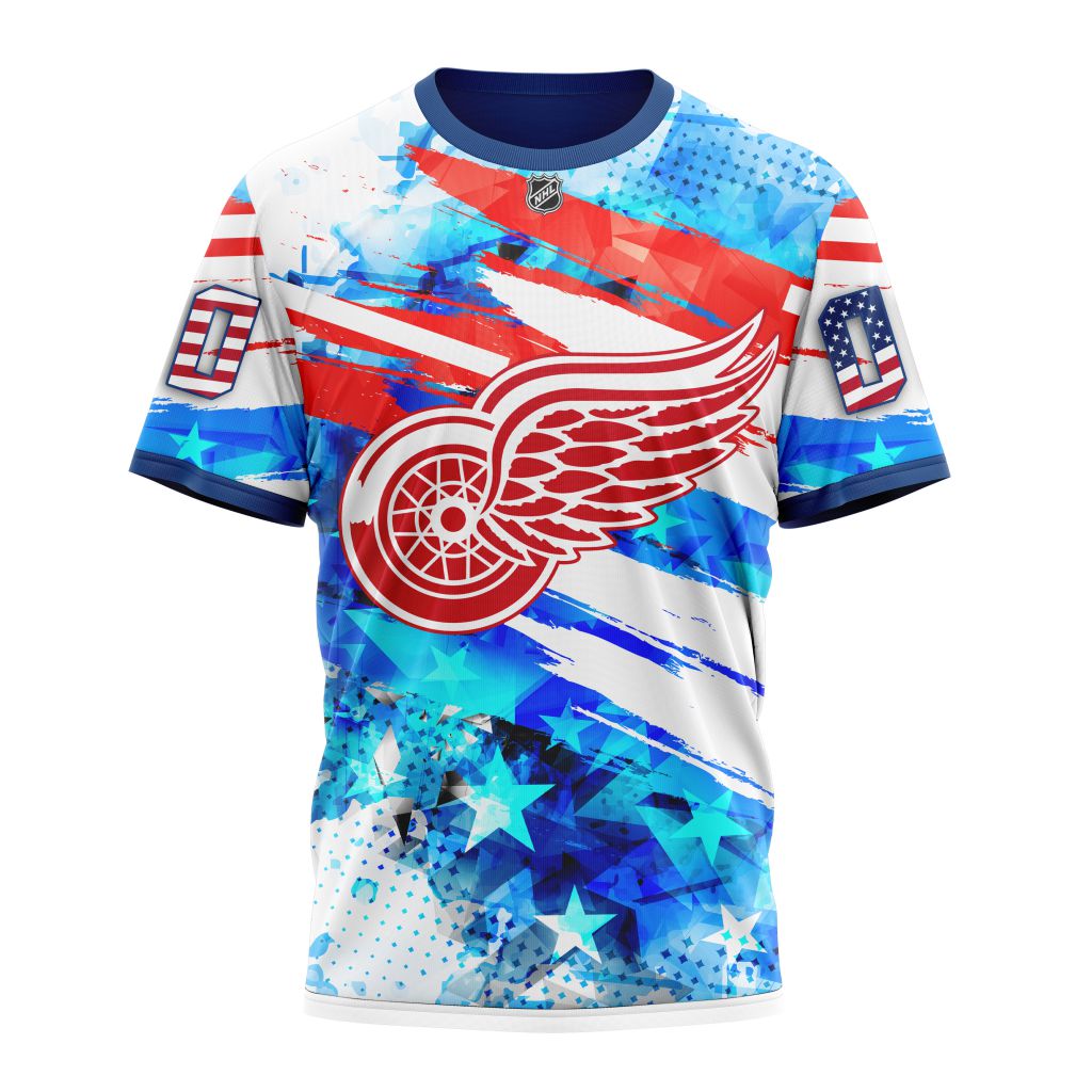 T-shirt Detroit Red Wings | Special Concept For Independence Day ST2201