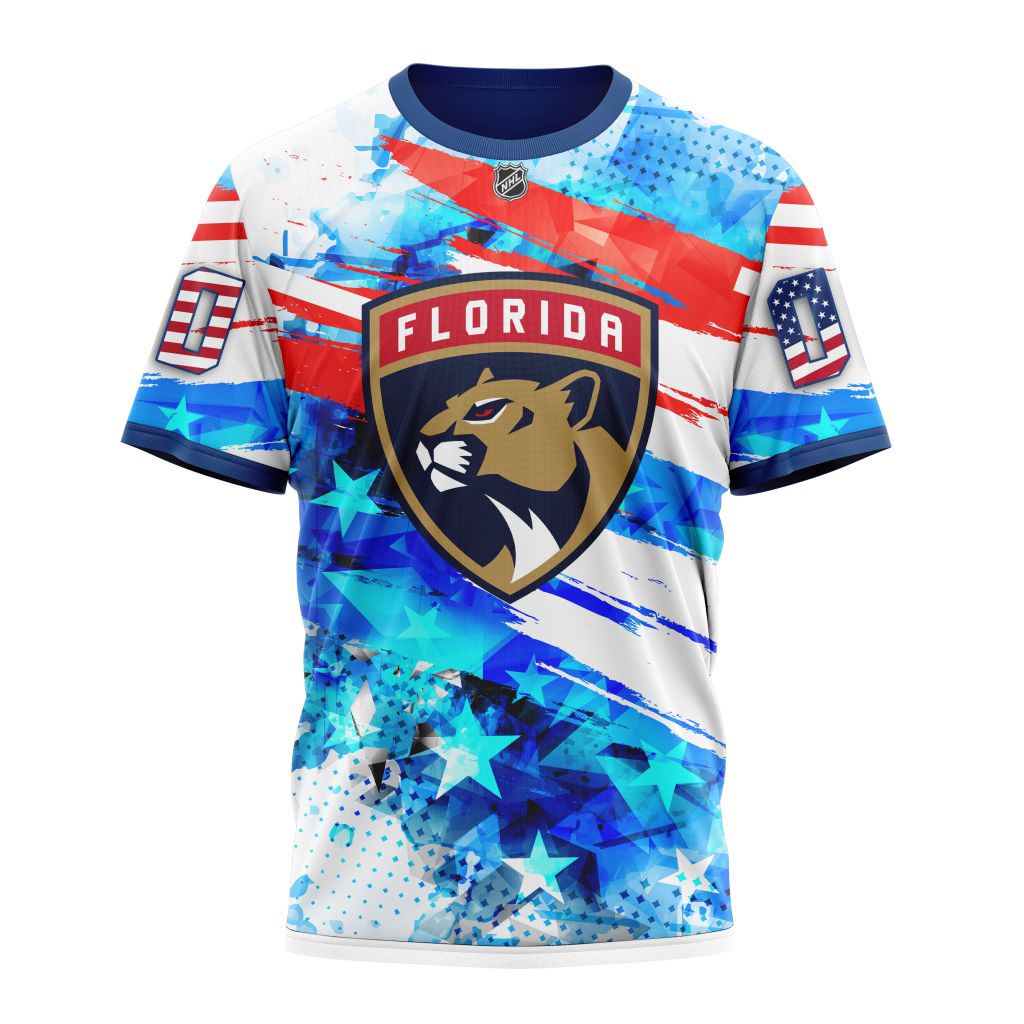T-shirt Florida Panthers | Special Concept For Independence Day ST2201