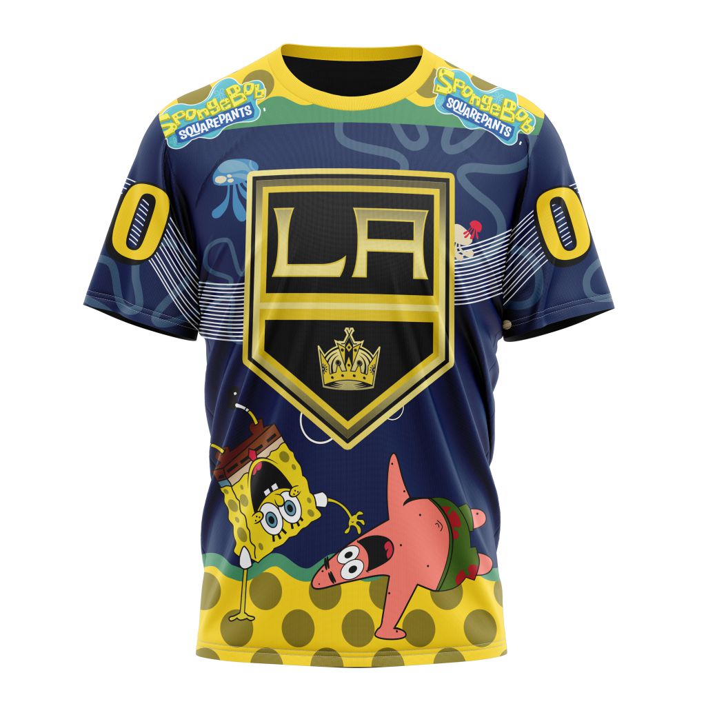 T-shirt Los Angeles Kings | Specialized Jersey With SpongeBob