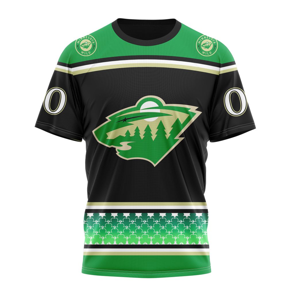 T-shirt Minnesota Wild | Specialized Hockey Celebrate St Patrick's Day V0122