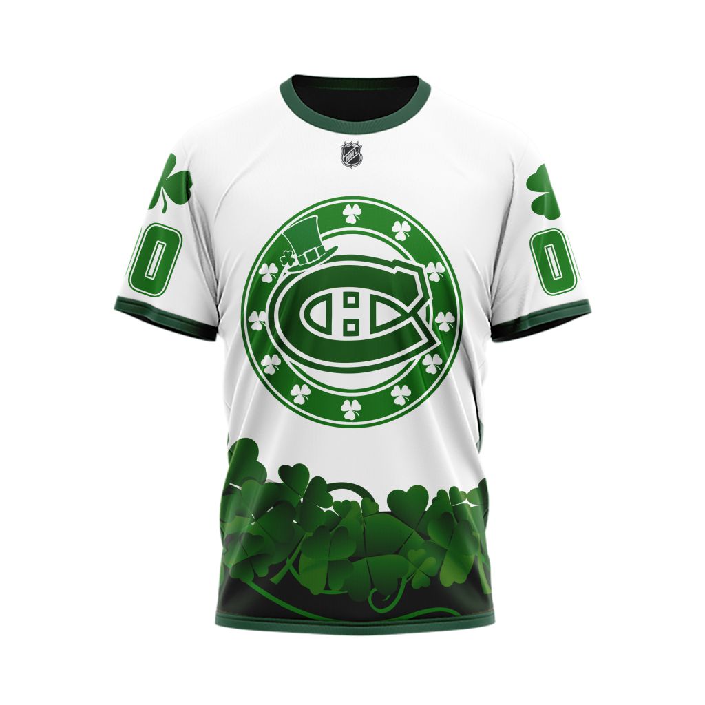 T-shirt Montreal Canadiens | Happy St.Patrick Days Jersey V0522