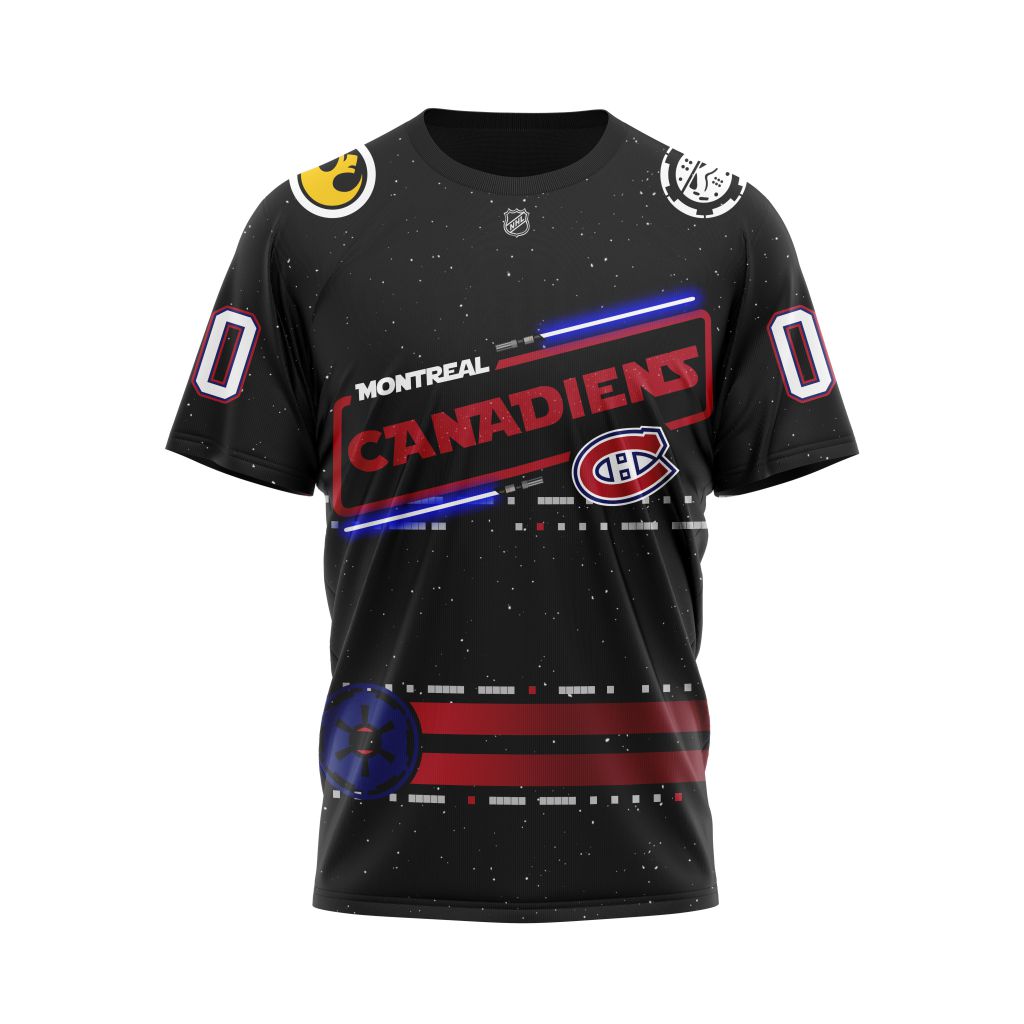 T-shirt Montreal Canadiens | Star Wars May The 4th Be With You V0122