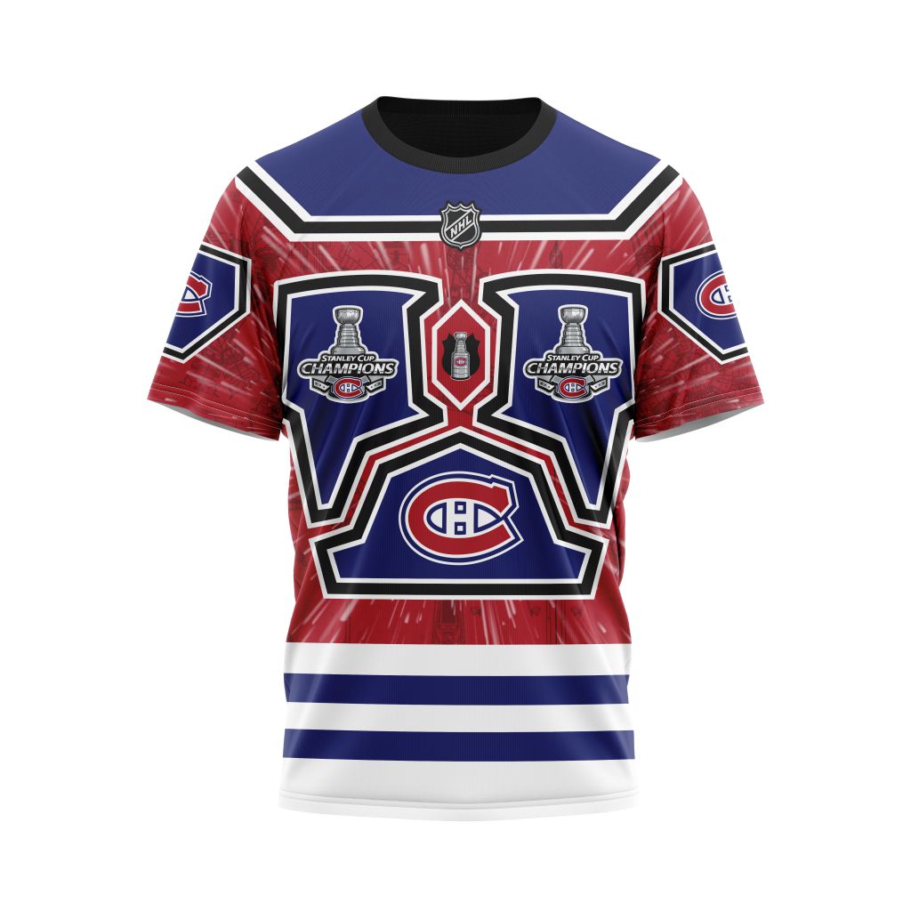 T-shirt Montreal Canadiens | Star Wars May The 4th Be With You V0422