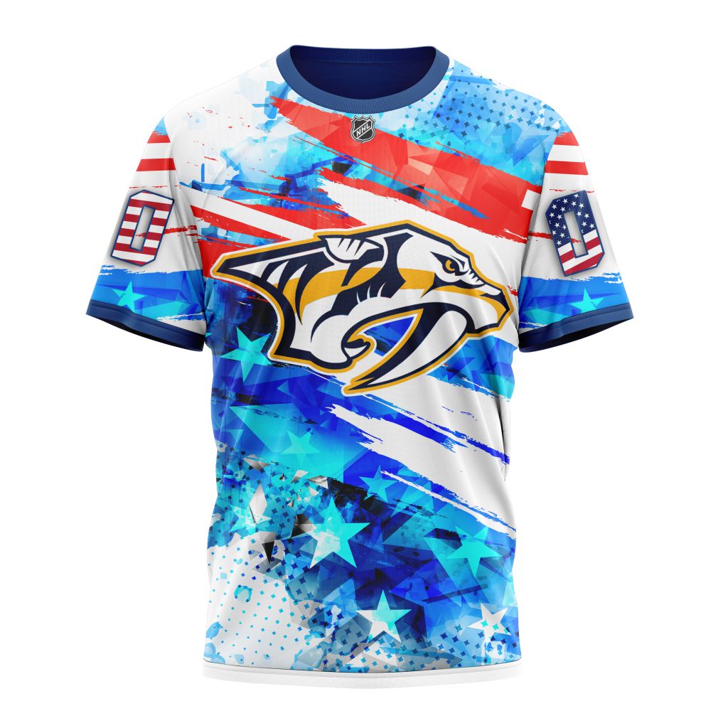 T-shirt Nashville Predators | Special Concept For Independence Day ST2201