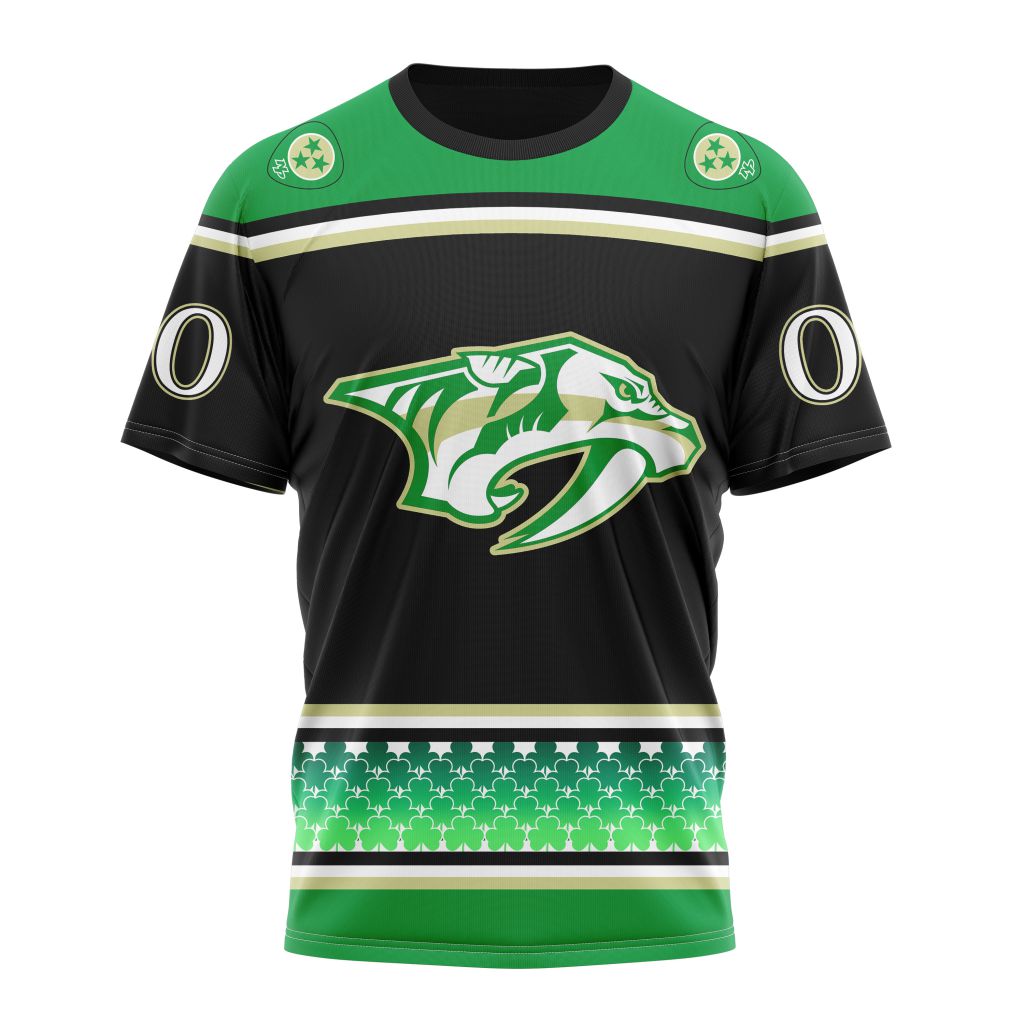 T-shirt Nashville Predators | Specialized Hockey Celebrate St Patrick's Day V0122