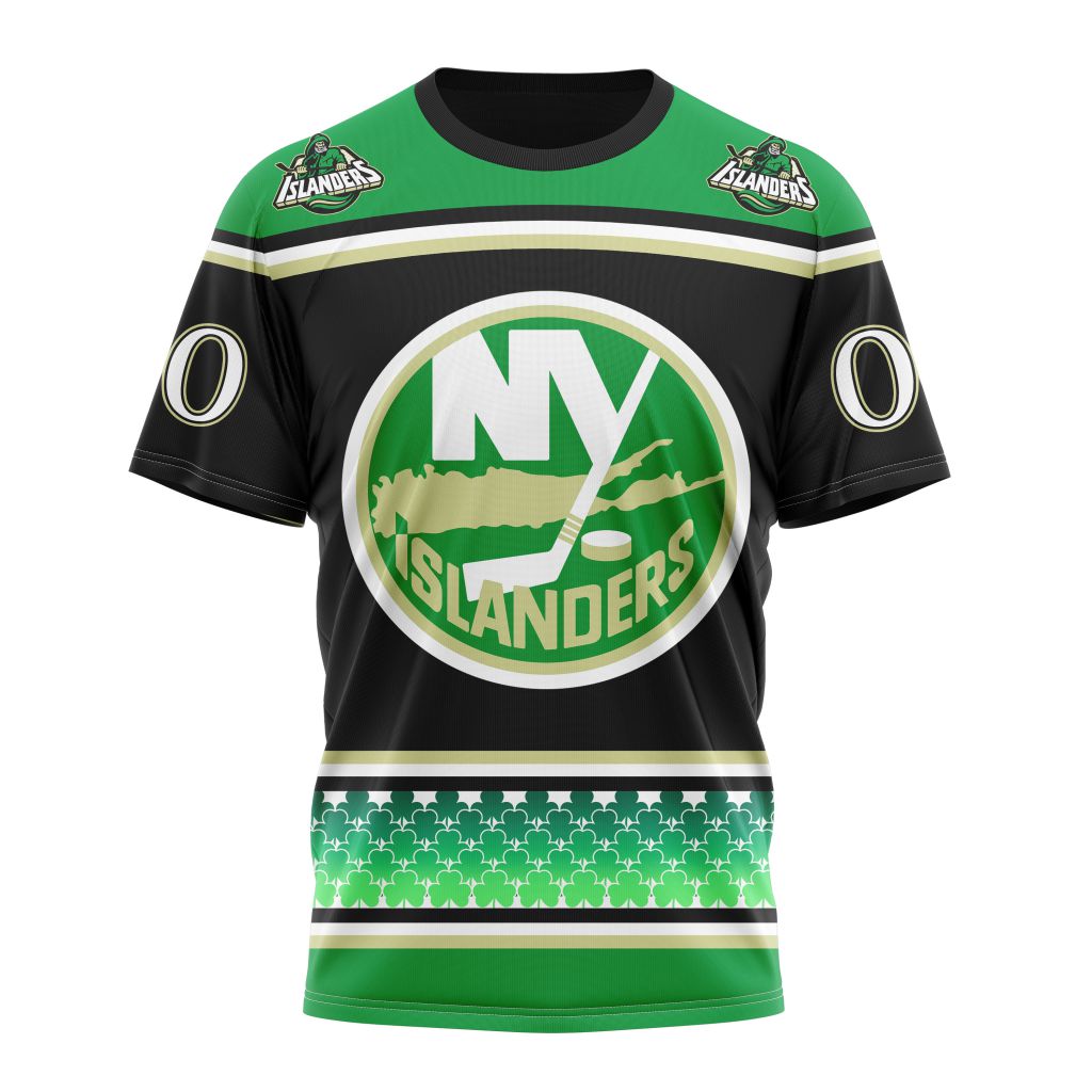 T-shirt New York Islanders | Specialized Hockey Celebrate St Patrick's Day V0122