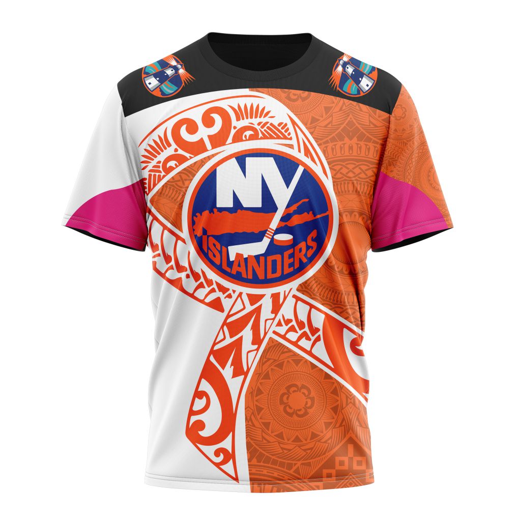 T-shirt New York Islanders | Specialized Samoa Fights Cancer Jersey