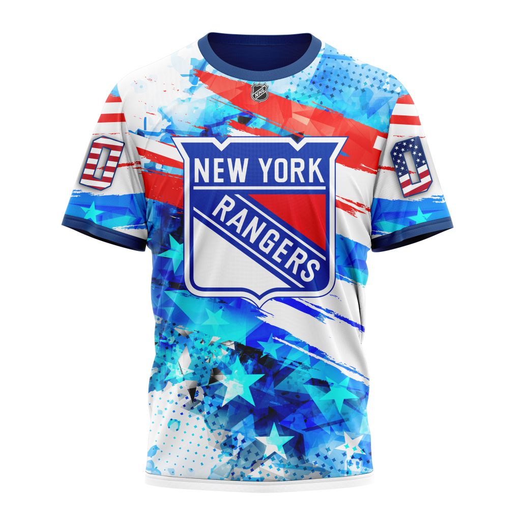 T-shirt New York Rangers | Special Concept For Independence Day ST2201