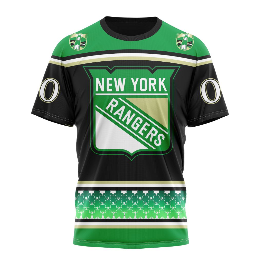 T-shirt New York Rangers | Specialized Hockey Celebrate St Patrick's Day V0122