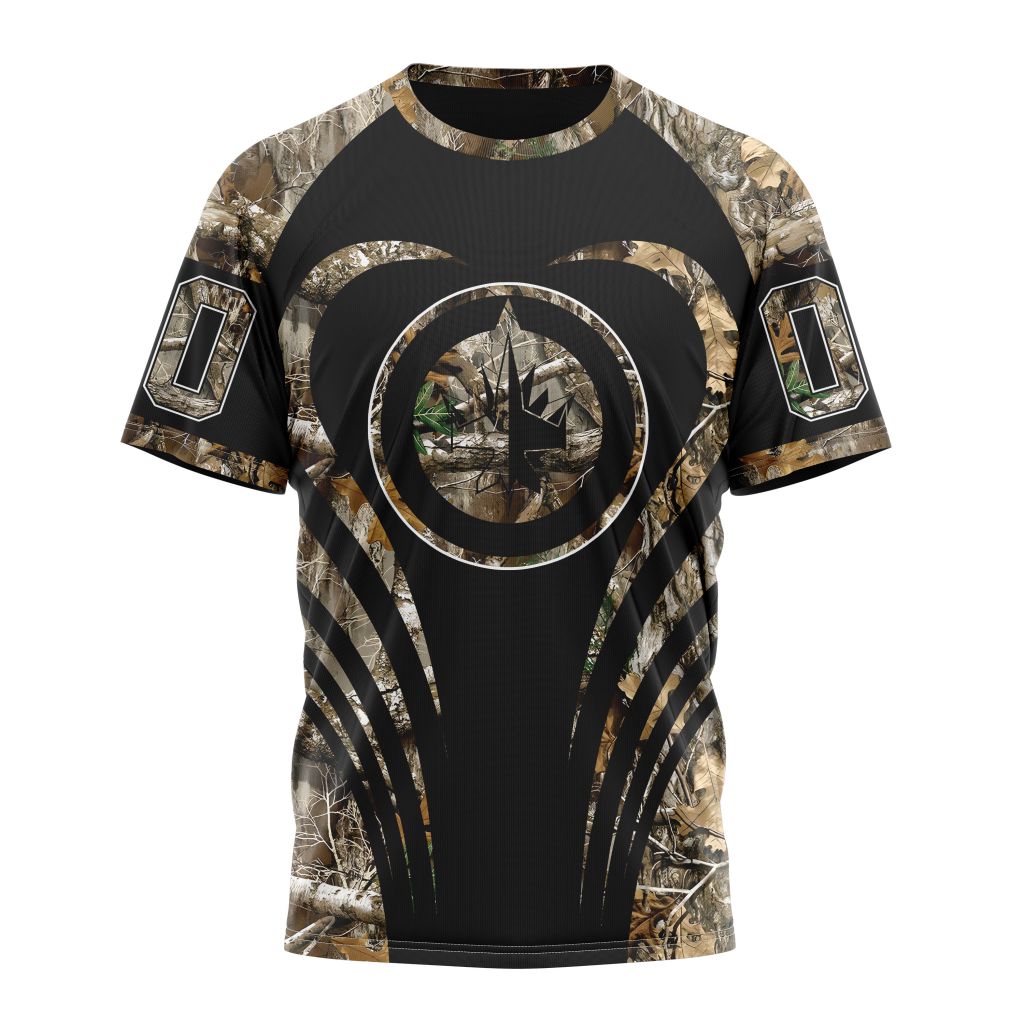 T-shirt NHL Winnipeg Jets Special Camo Hunting ST2301