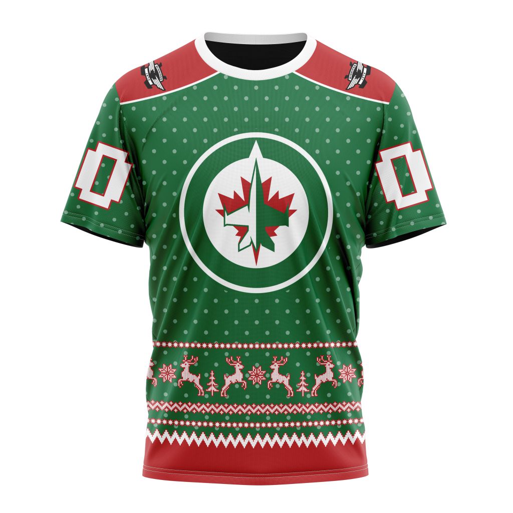 T-shirt NHL Winnipeg Jets Special Christmas Apparel ST2201