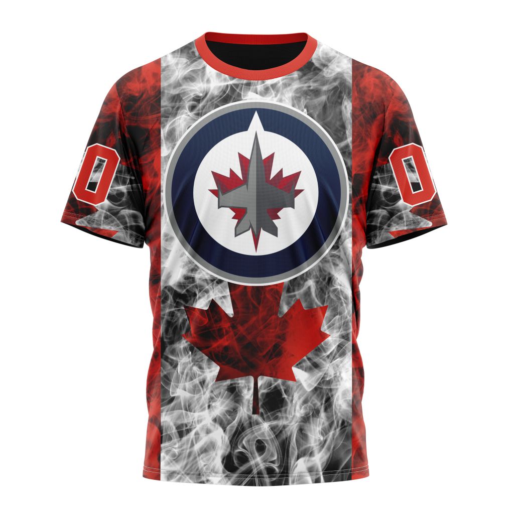 T-shirt NHL Winnipeg Jets Special Design For Canada Day ST2401