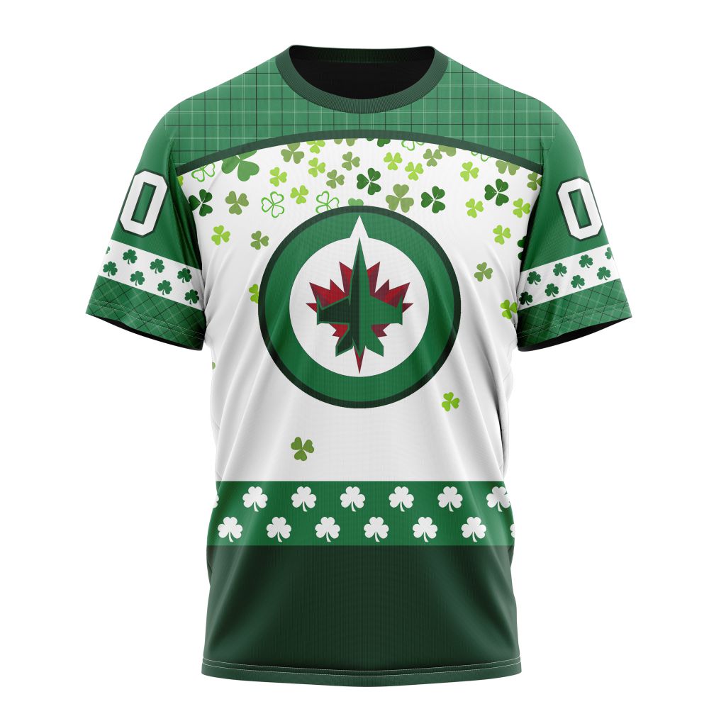 T-shirt NHL Winnipeg Jets Special Design For St. Patrick Day ST2401