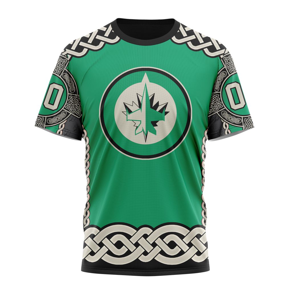 T-shirt NHL Winnipeg Jets Special Design For St.Patrick's Day ST2502