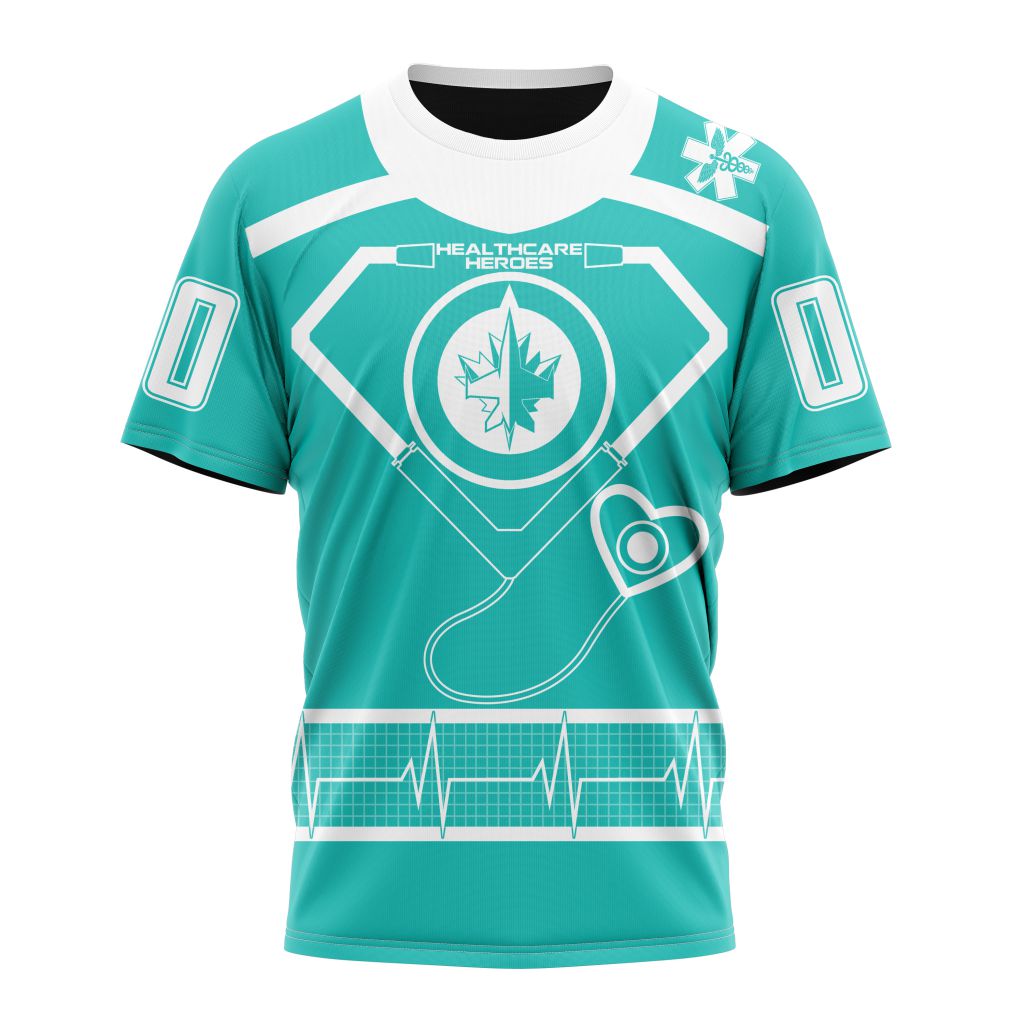 T-shirt NHL Winnipeg Jets Special Design Honoring Healthcare Heroes ST2301