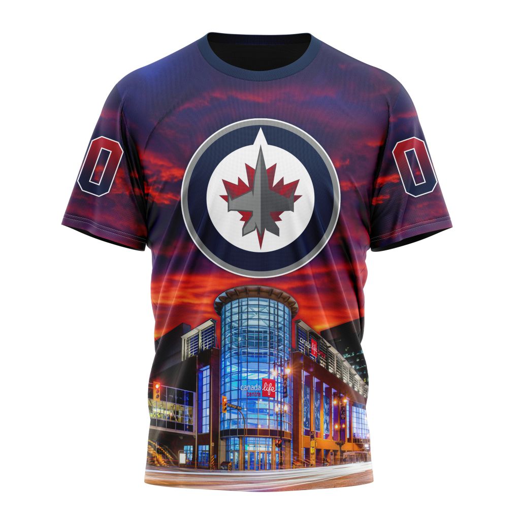 T-shirt NHL Winnipeg Jets Special Design With Canada Life Centre ST2401