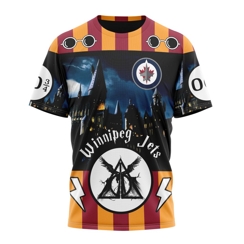 T-shirt NHL Winnipeg Jets Special Design With Harry Potter Theme ST2201