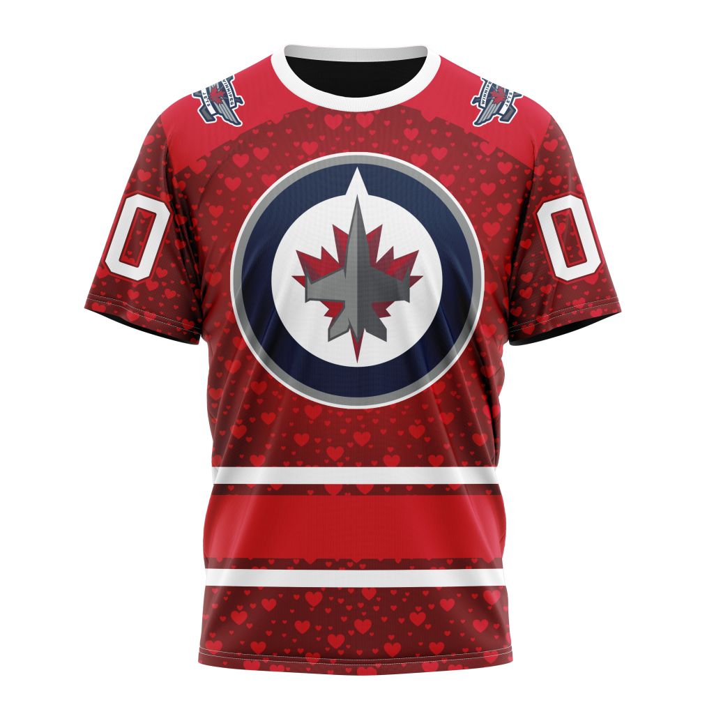 T-shirt NHL Winnipeg Jets Special Gift For Valentines Day ST2401