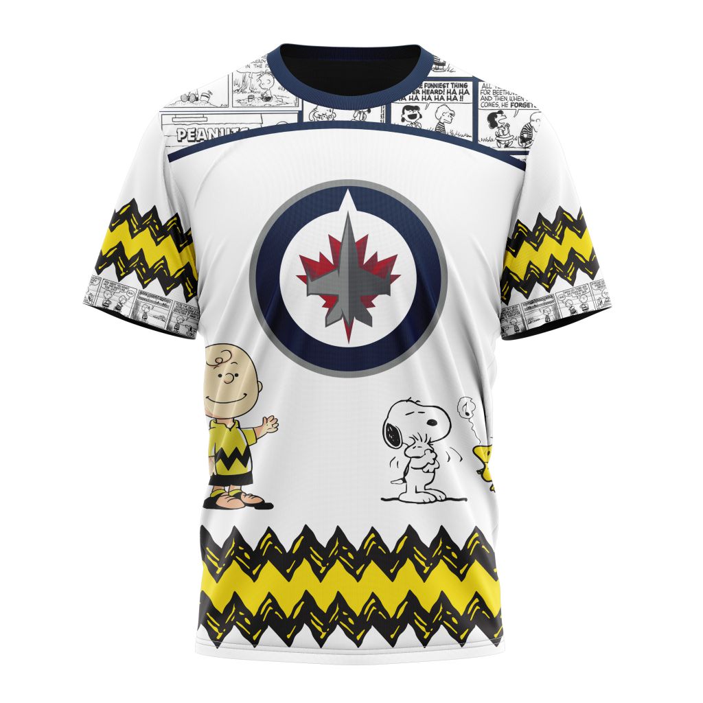 T-shirt NHL Winnipeg Jets Special Peanuts Design V2302