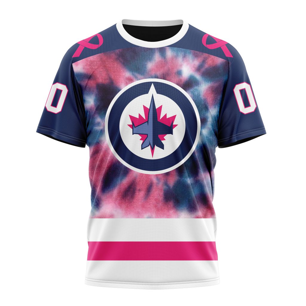 T-shirt NHL Winnipeg Jets Special Pink October Fight Breast Cancer ST2303