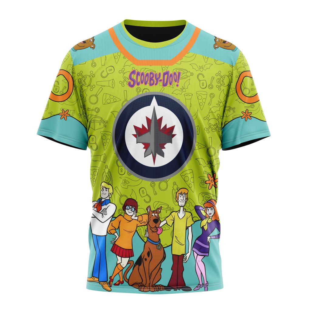 T-shirt NHL Winnipeg Jets Special Scooby Doo Design ST2401