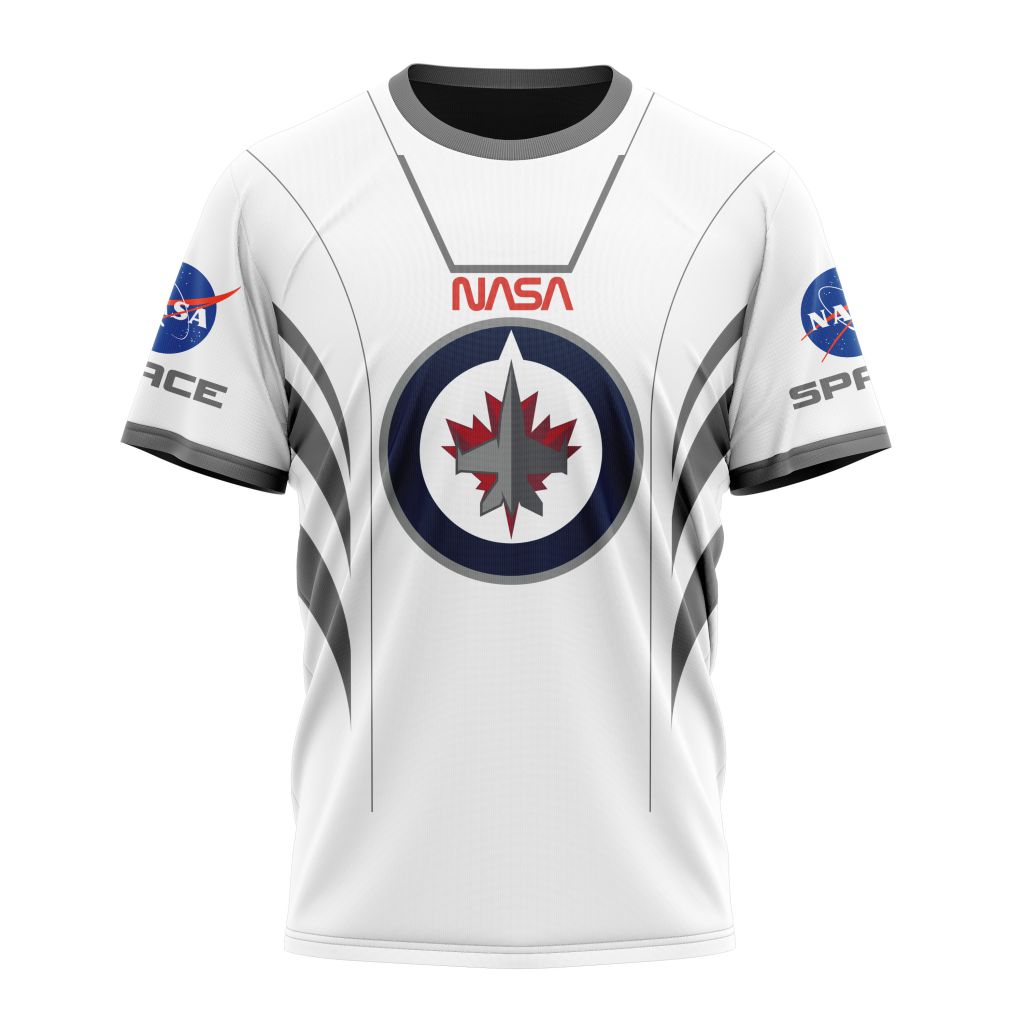 T-shirt NHL Winnipeg Jets Special Space Force NASA Astronaut Design ST2301