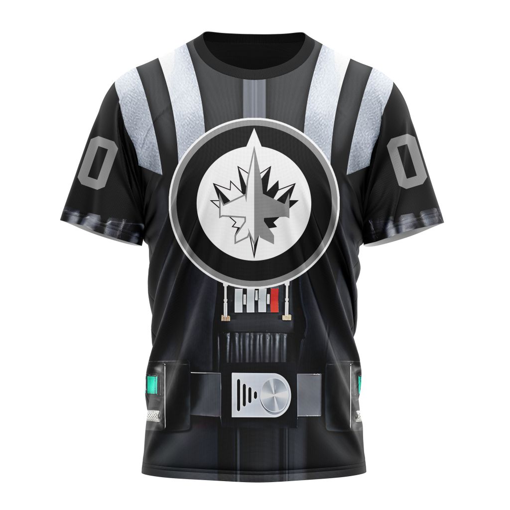 T-shirt NHL Winnipeg Jets Special Star Wars Darth Vader Design ST2401