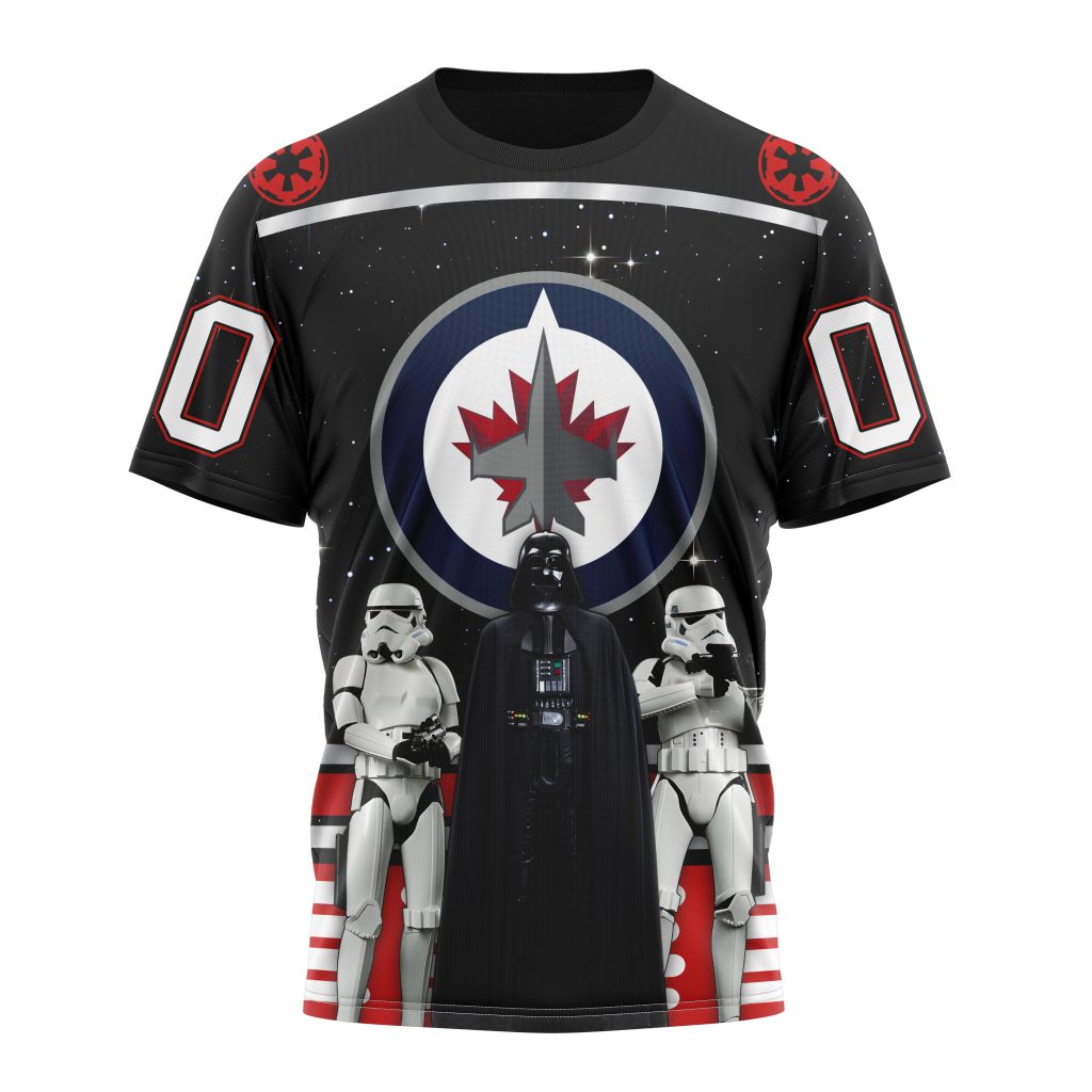 T-shirt NHL Winnipeg Jets Special Star Wars Design May The 4th Be With You ST2302