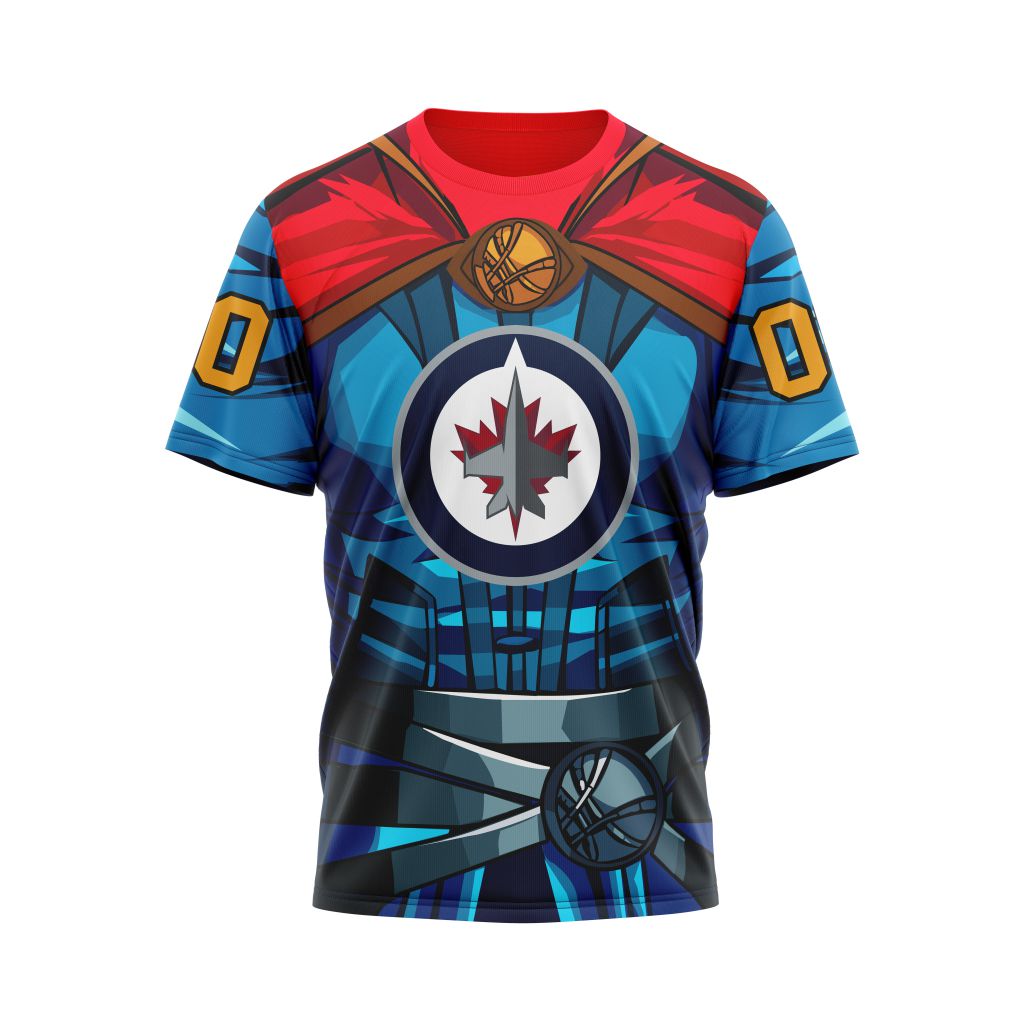 T-shirt NHL Winnipeg Jets X Doctor Strange Specialized Design For Father Day V0122