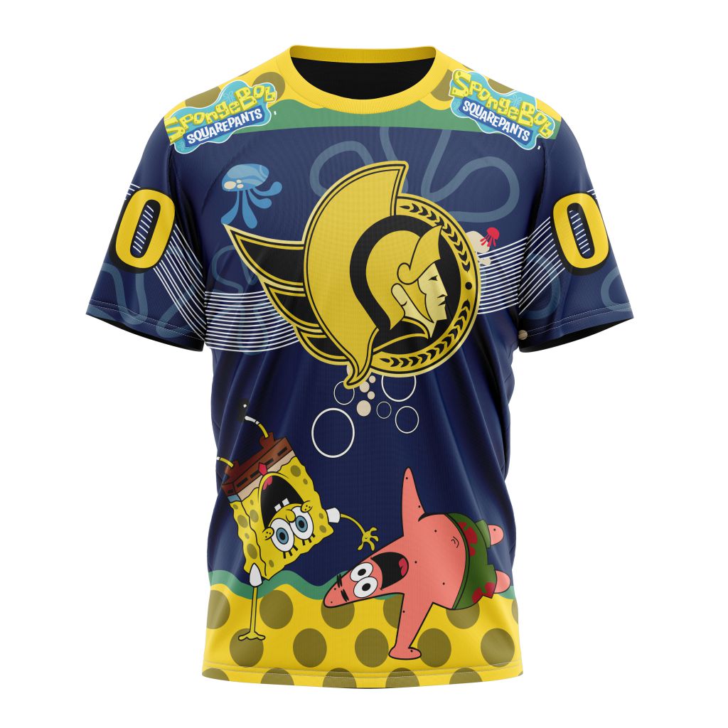 T-shirt Ottawa Senators Specialized Jersey With SpongeBob