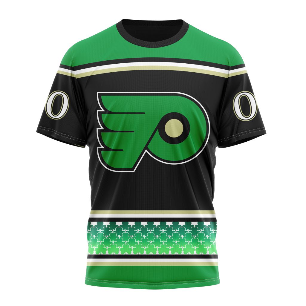 T-shirt Philadelphia Flyers | Specialized Hockey Celebrate St Patrick's Day V0122