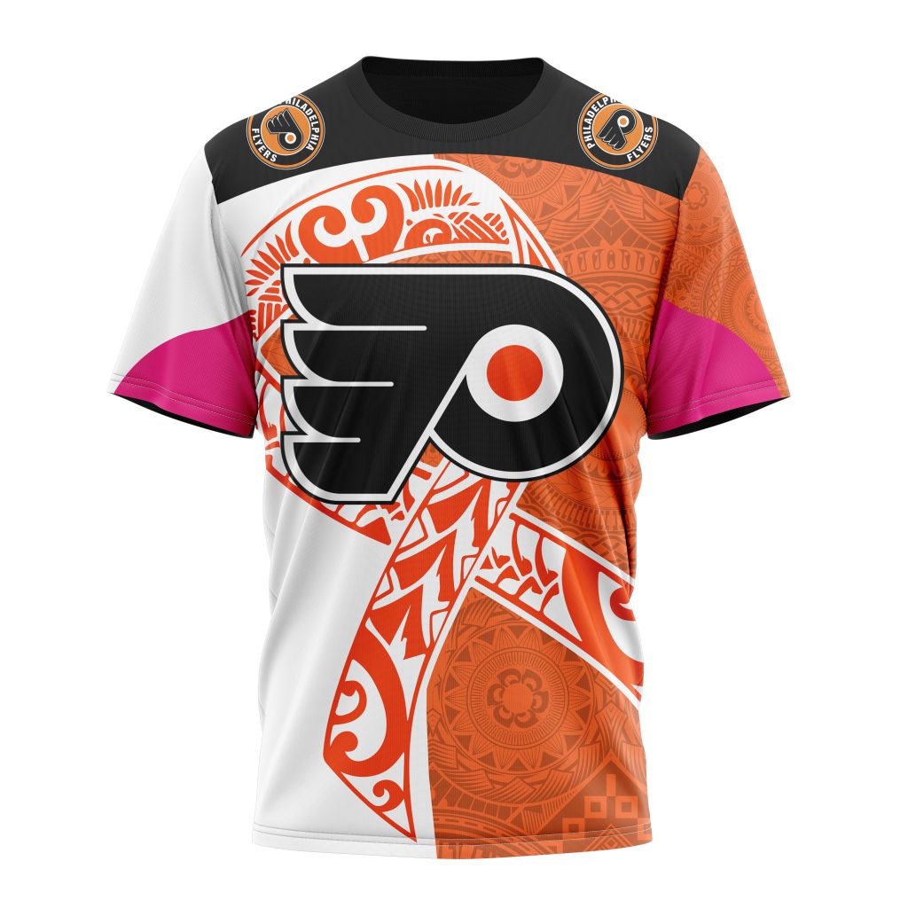 T-shirt Philadelphia Flyers | Specialized Samoa Fights Cancer Jersey