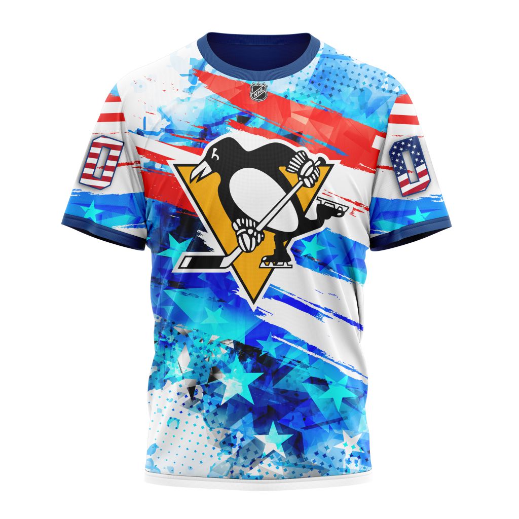 T-shirt Pittsburgh Penguins | Special Concept For Independence Day ST2201