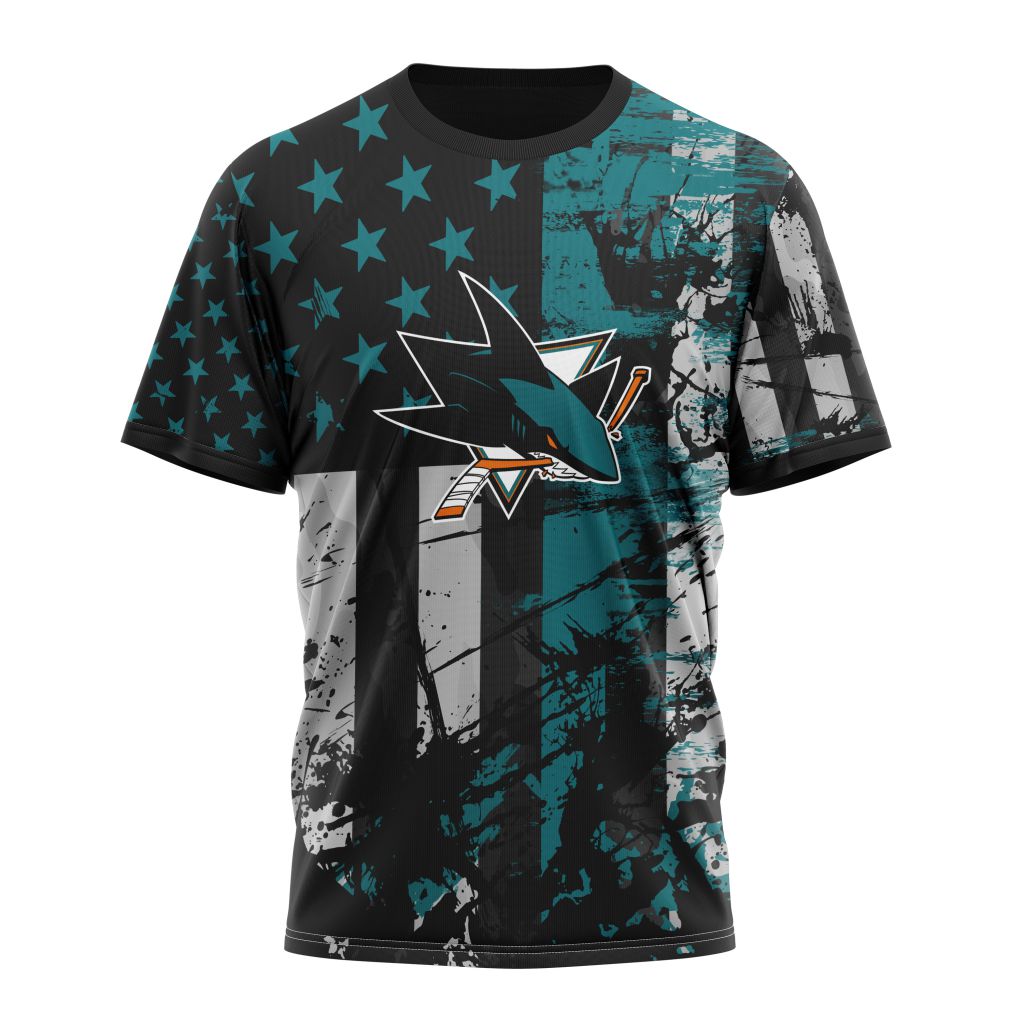 T-shirt San Jose Sharks | Specialized Jersey For America