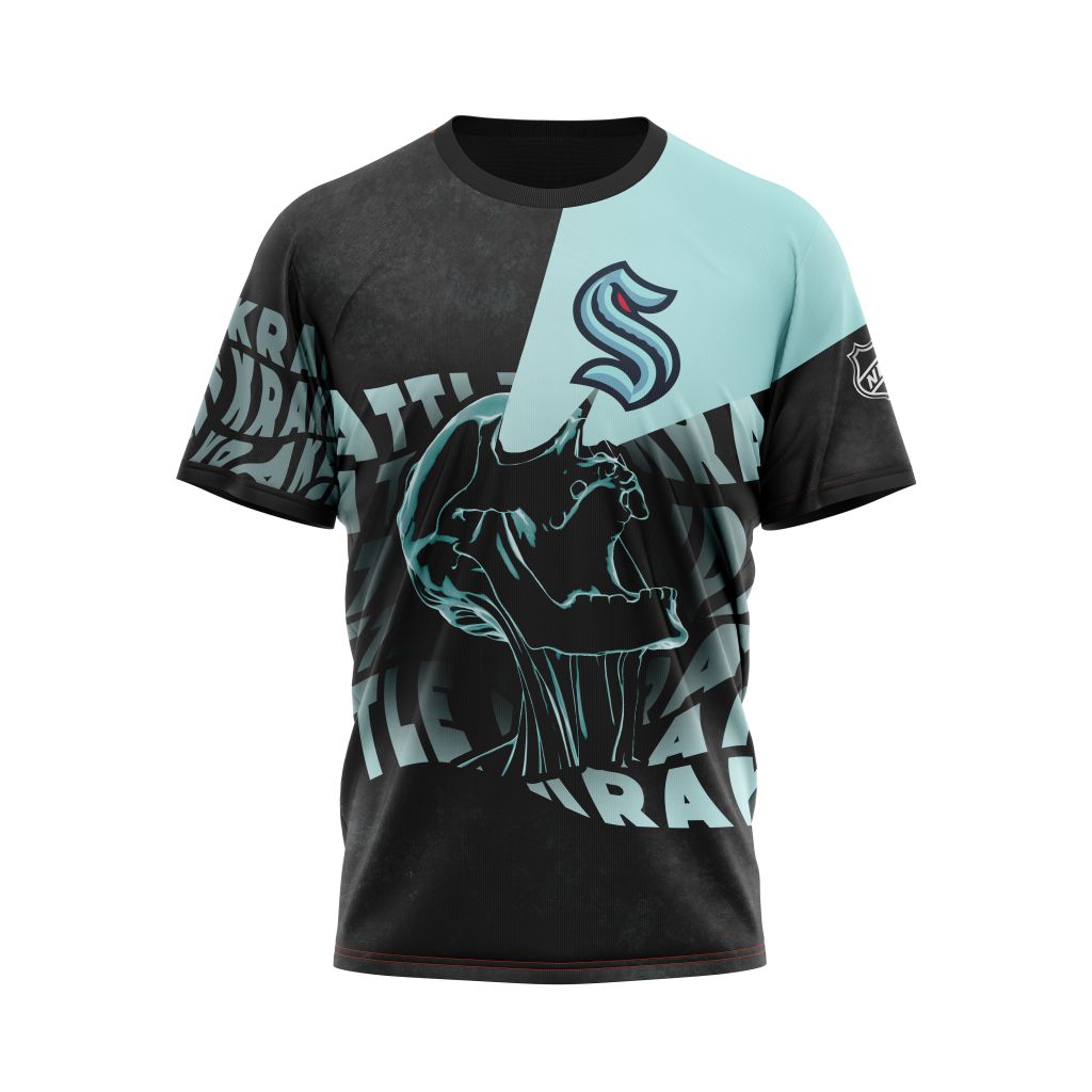 T-shirt Seattle Kraken | Specialized Skull Concepts V0122