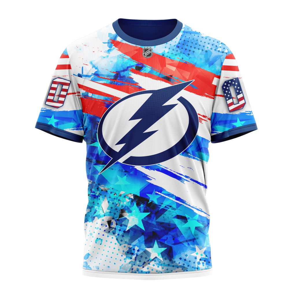 T-shirt Tampa Bay Lightning | Special Concept For Independence Day ST2201
