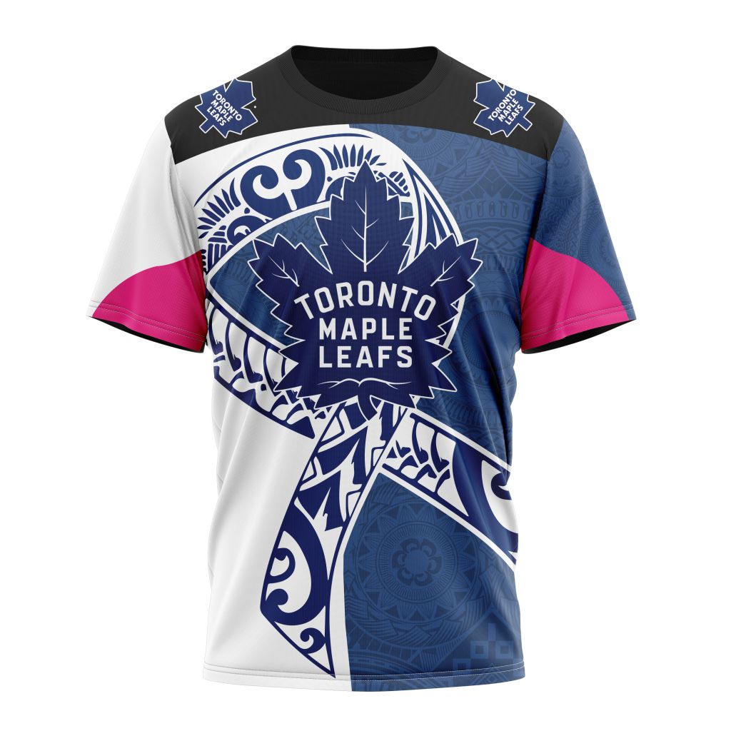 T-shirt Toronto Maple Leafs Specialized Samoa Fights Cancer Jersey