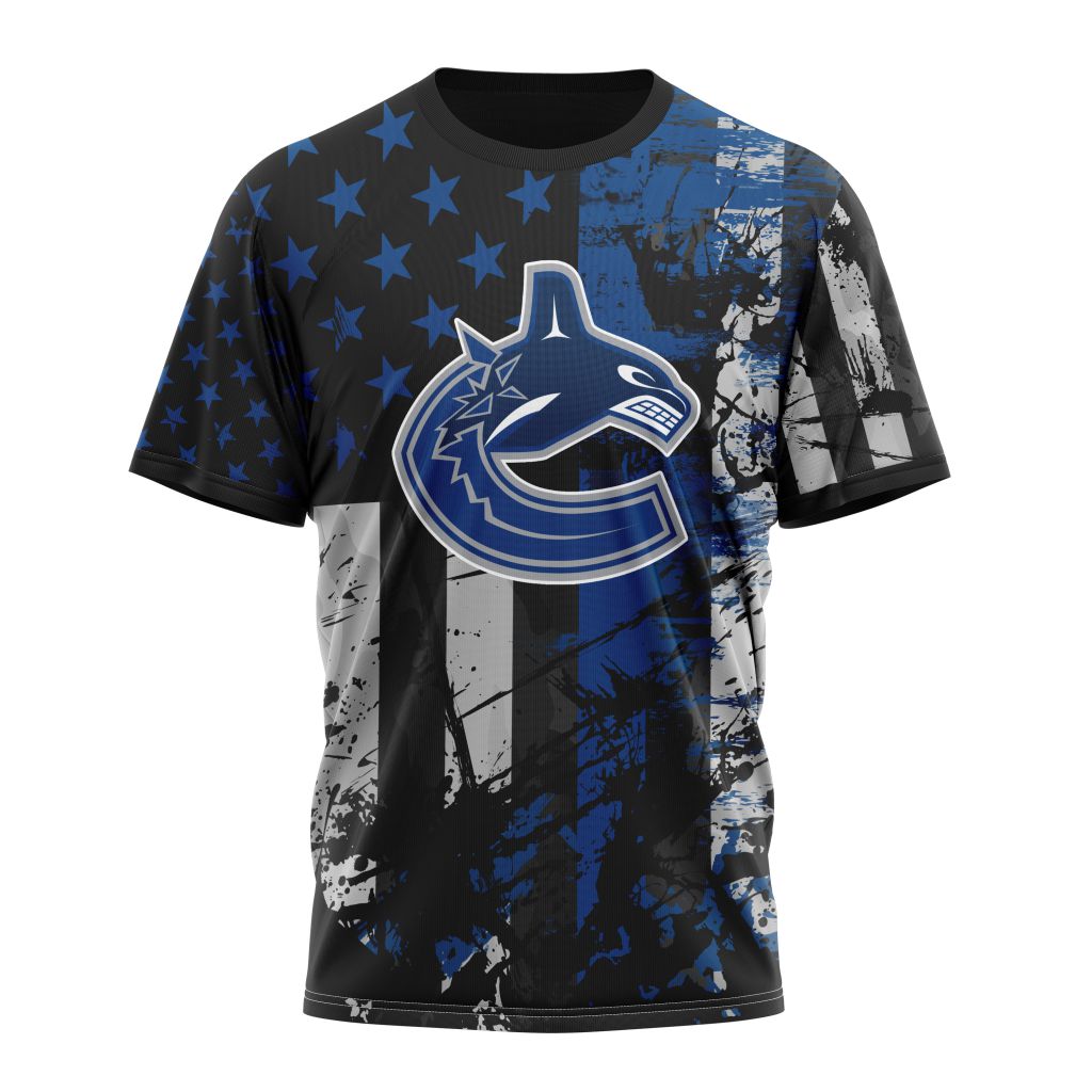 T-shirt Vancouver Canucks Specialized Jersey For America
