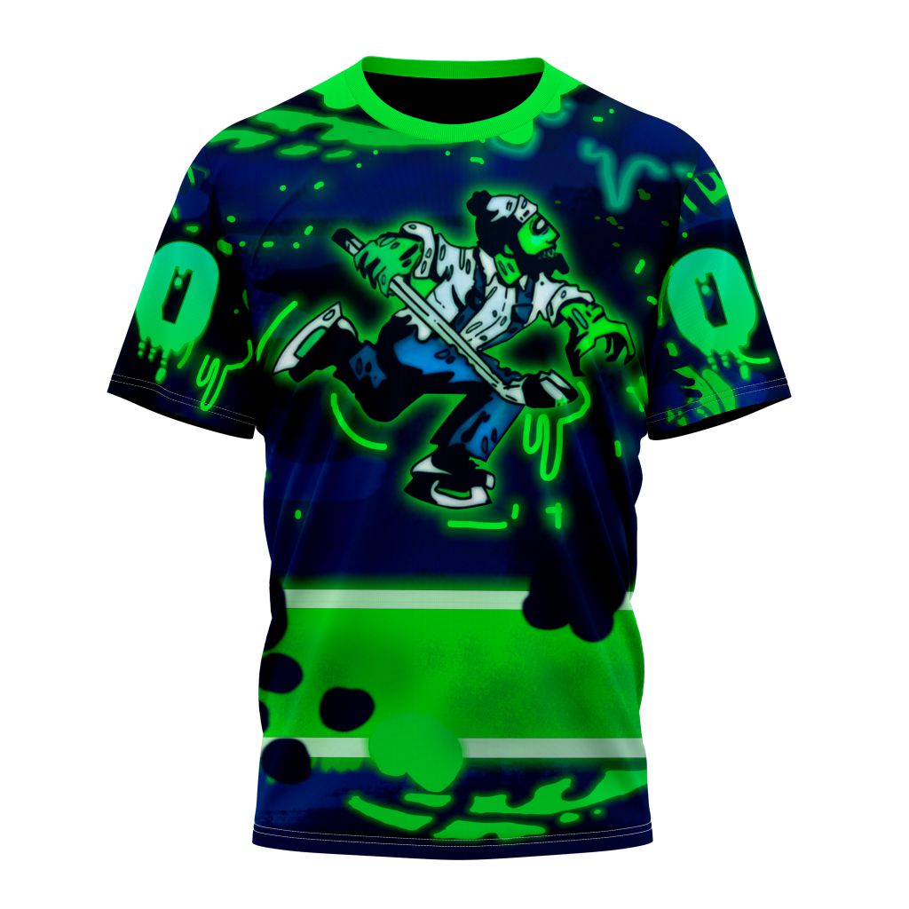 T-shirt Vancouver Canucks Specialized Jersey For Halloween Night