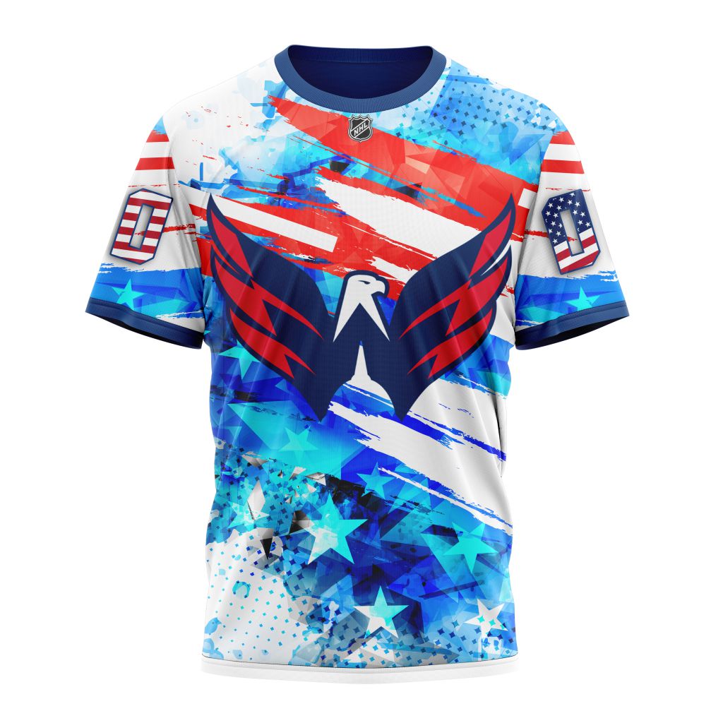 T-shirt Washington Capitals | Special Concept For Independence Day ST2201
