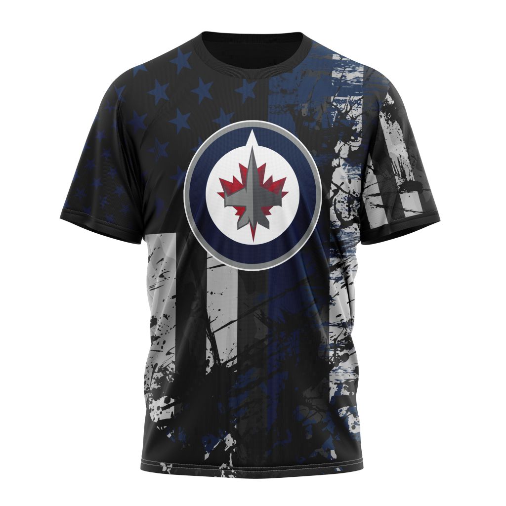 T-shirt Winnipeg Jets Specialized Jersey For America