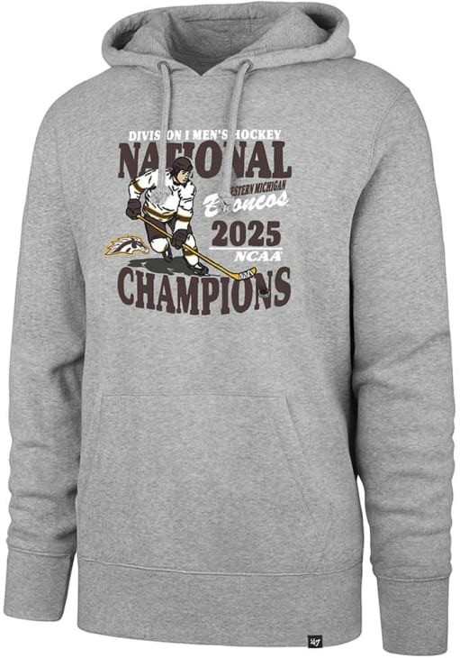 Western Michigan National Championship Hoodie 2025 WMU NCAA Mens Ice Hockey Fan Unique Gift