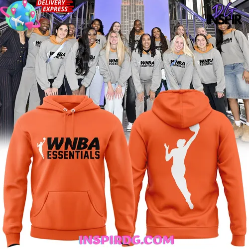 WNBA x Essentials 2025 Orange Hoodie