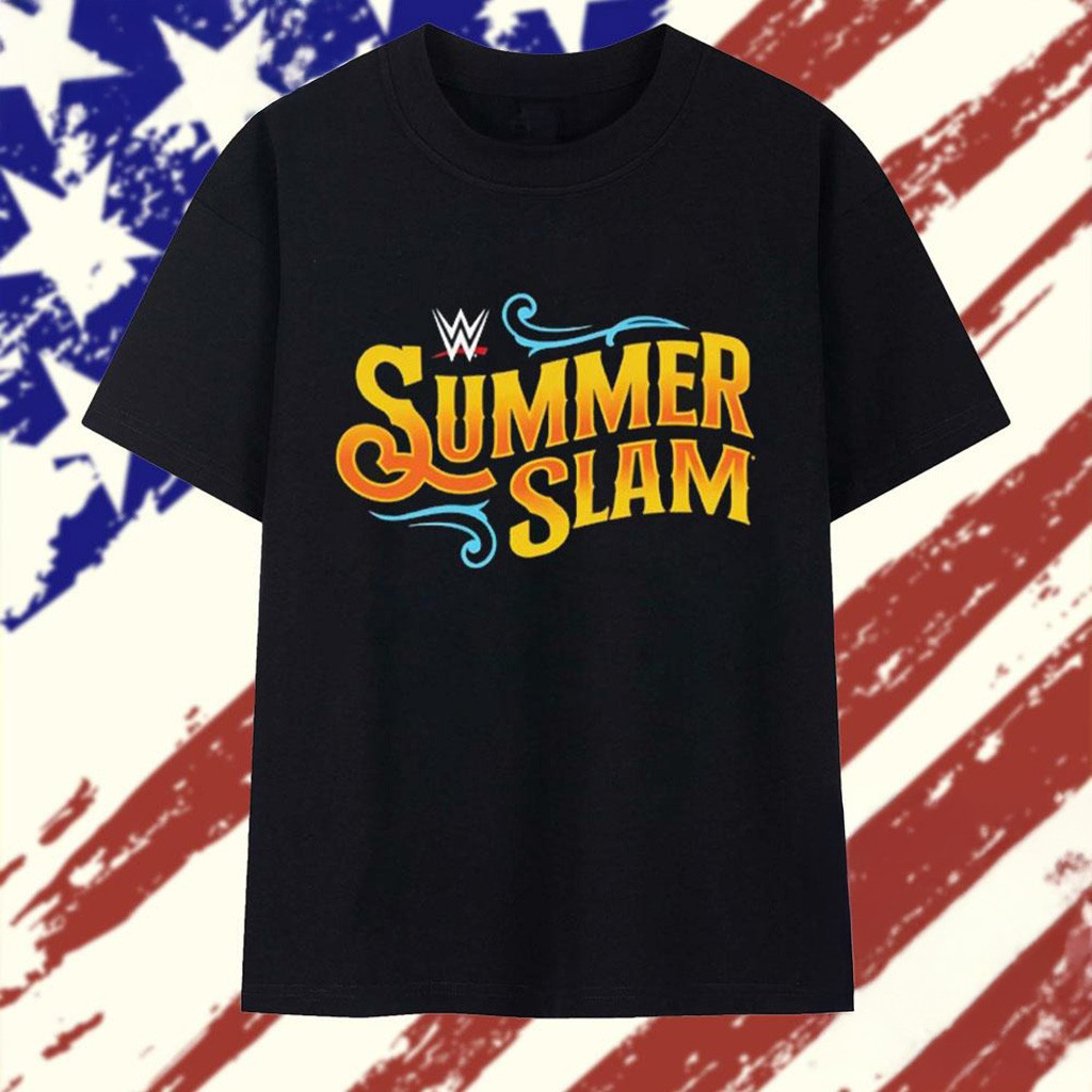 WWE Summerslam 2022 Logo T-Shirt Gifts For Husband